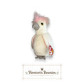 Kuku the Cockatoo TY Beanie Baby | Mint Heart & Tush Tag