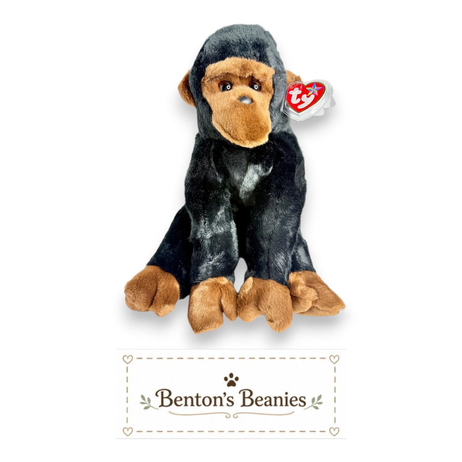 Congo the Gorilla TY Beanie Buddies | Mint Heart & Tush Tags