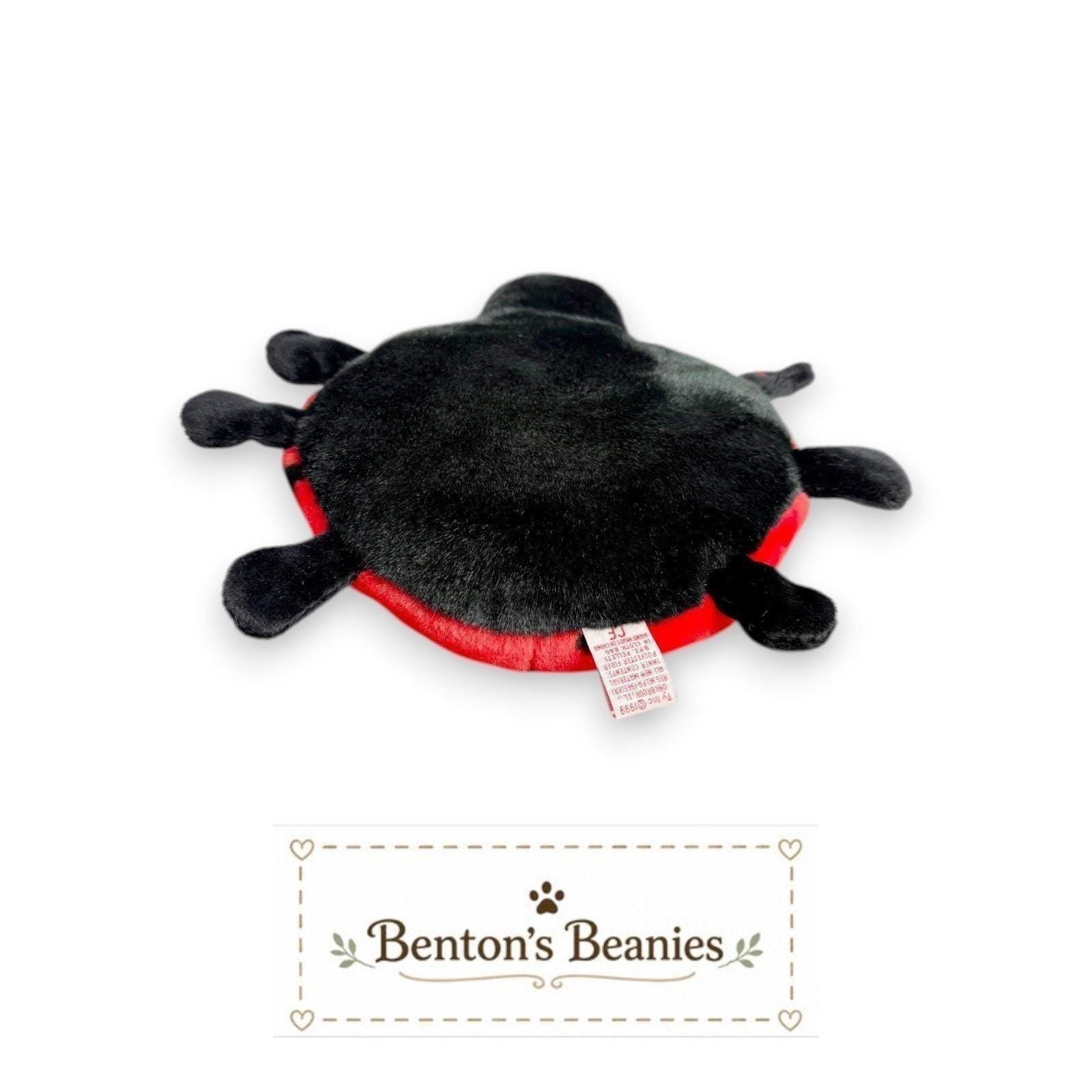 Lucky the Ladybug TY Beanie Buddies | Mint Heart & Tush Tags