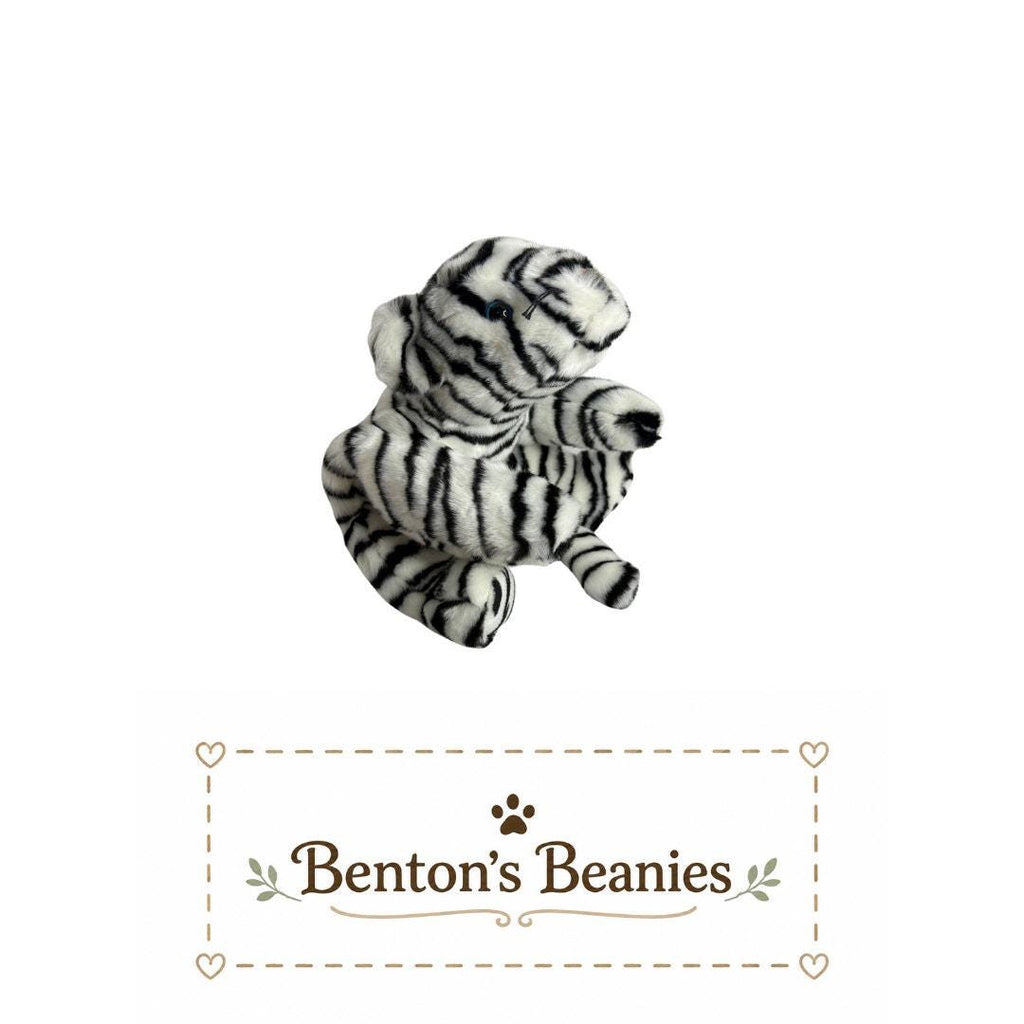 Blizzard the Snow Leopard TY Beanie Buddies | Mint Tags