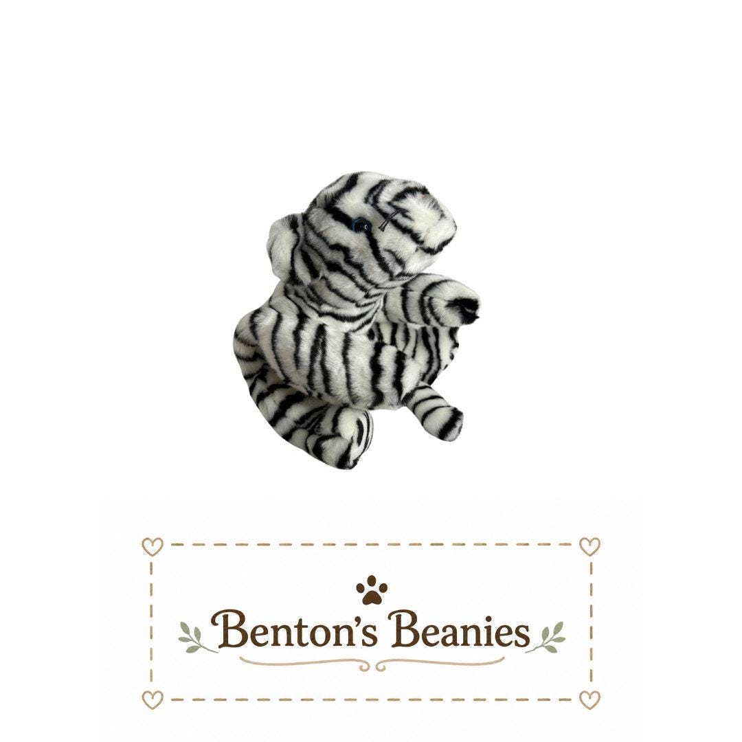 Blizzard the Snow Leopard TY Beanie Buddies | Mint Tags