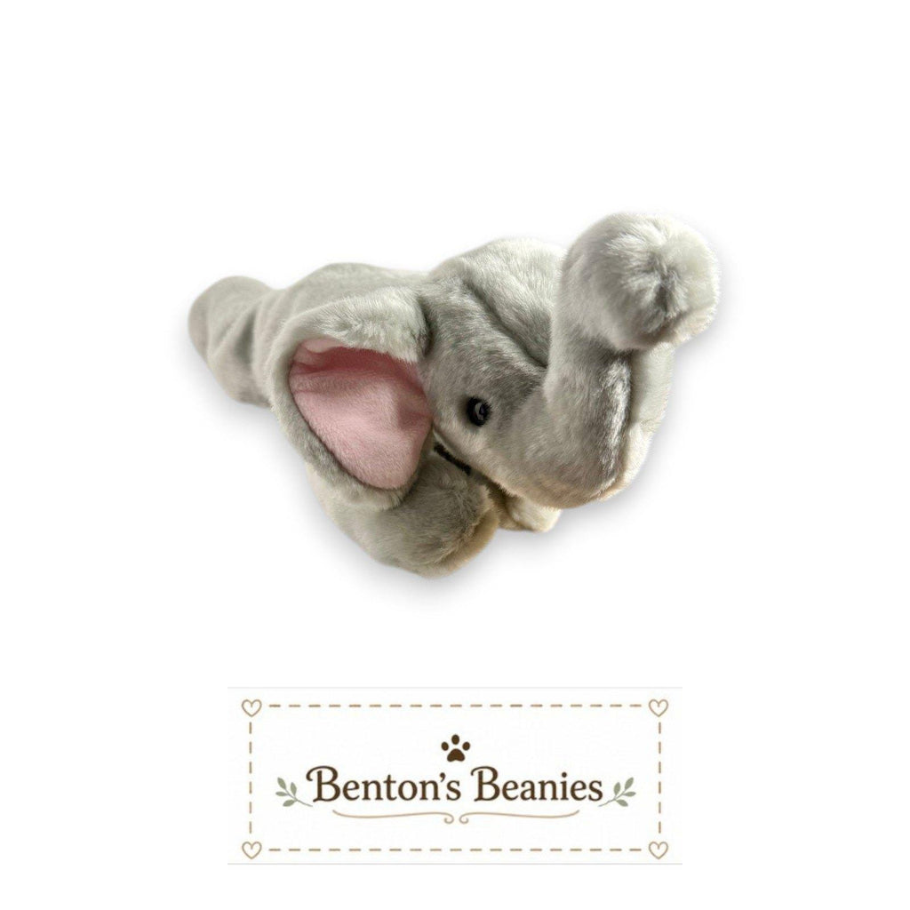 Righty the Elephant TY Beanie Buddies | Mint Heart & Tush Tags