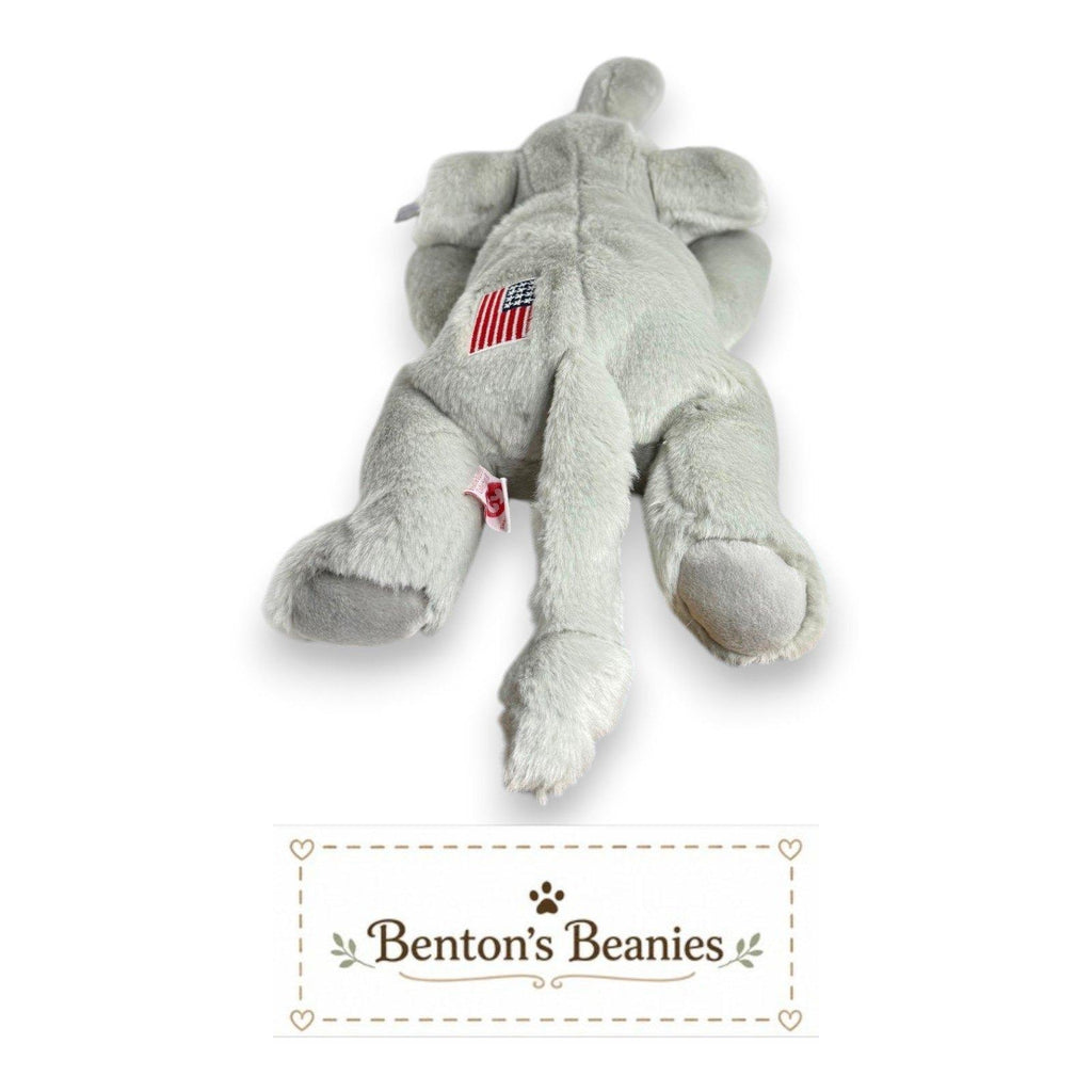 Righty the Elephant TY Beanie Buddies | Mint Heart & Tush Tags