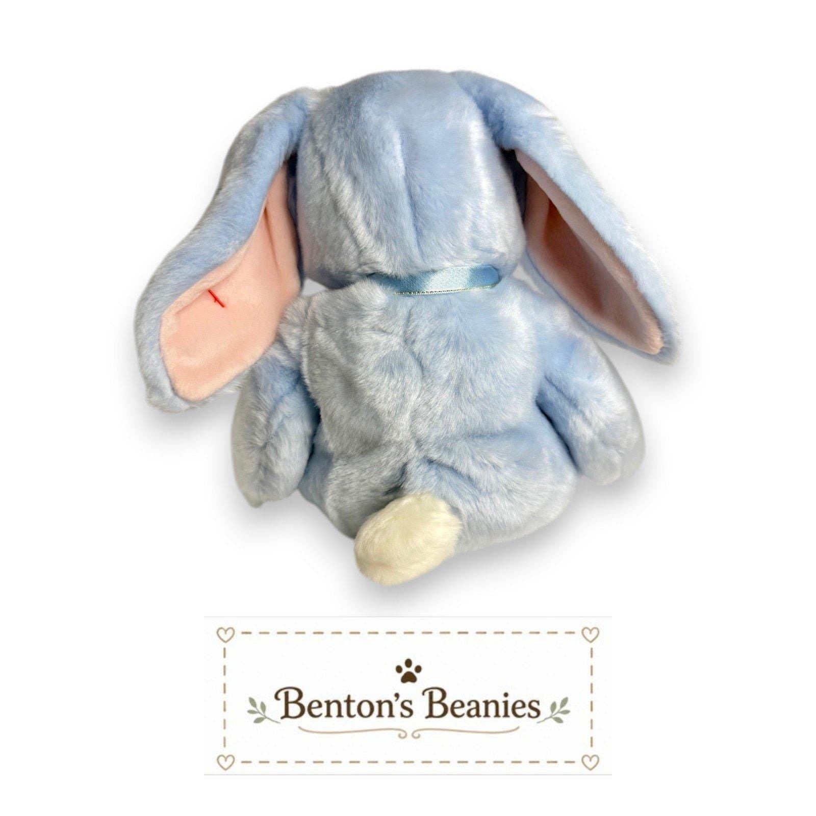 Flippity the Bunny TY Beanie Buddies | Mint Heart & Tush Tag