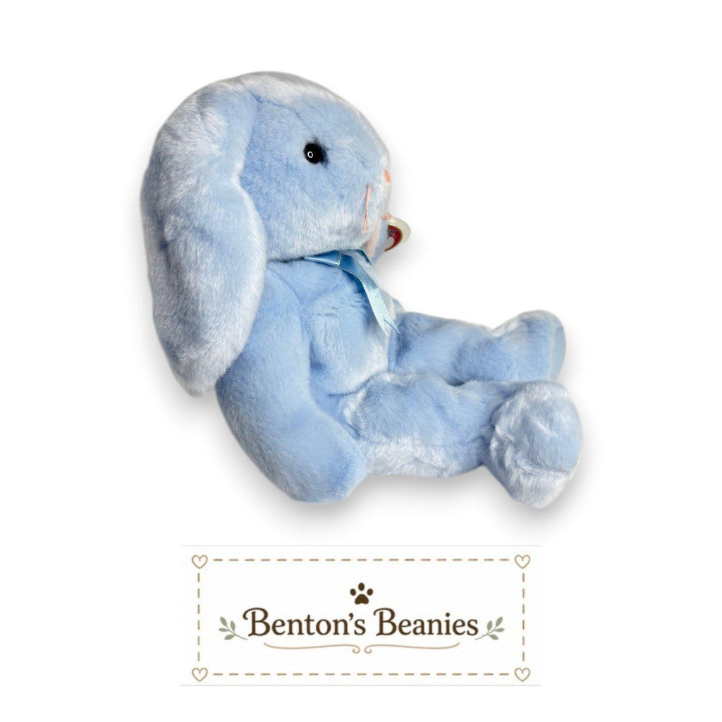 Flippity the Bunny TY Beanie Buddies | Mint Heart & Tush Tag