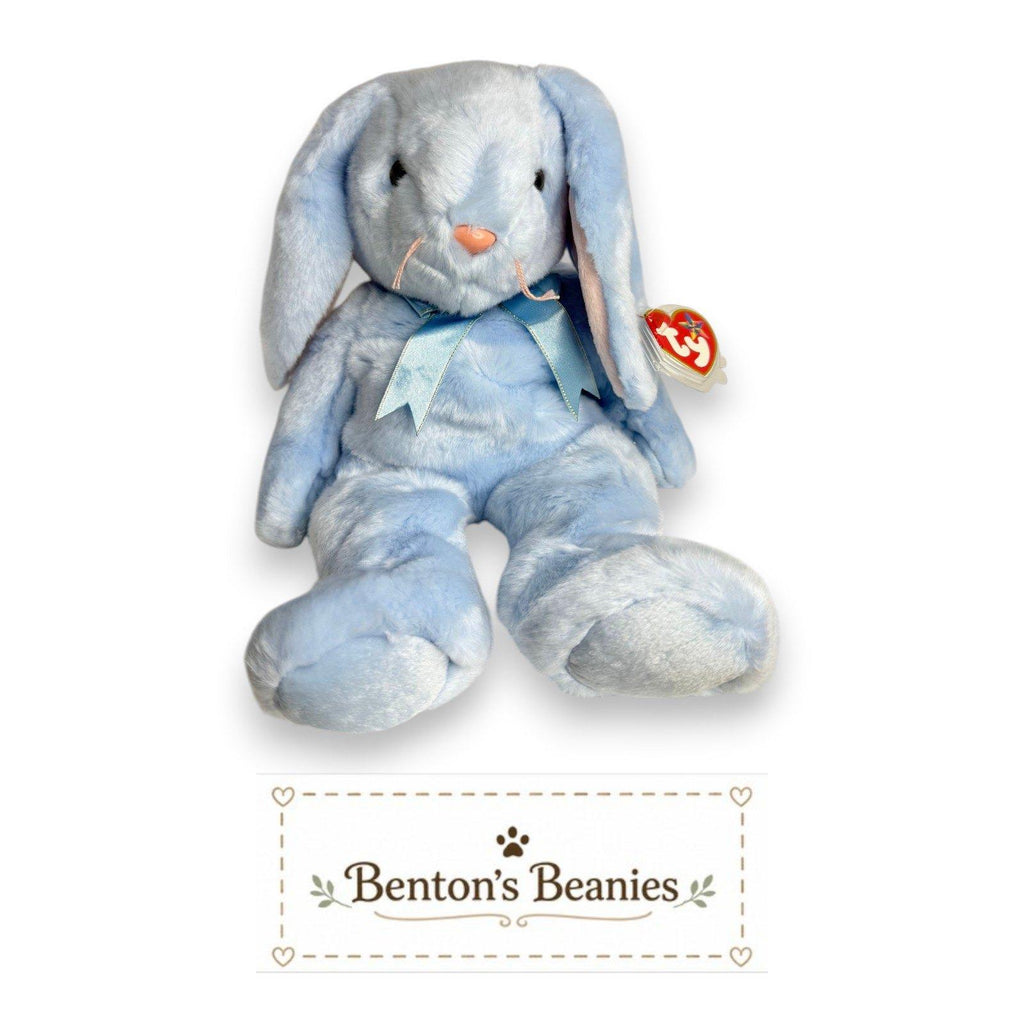 Flippity the Bunny TY Beanie Buddies | Mint Heart & Tush Tag