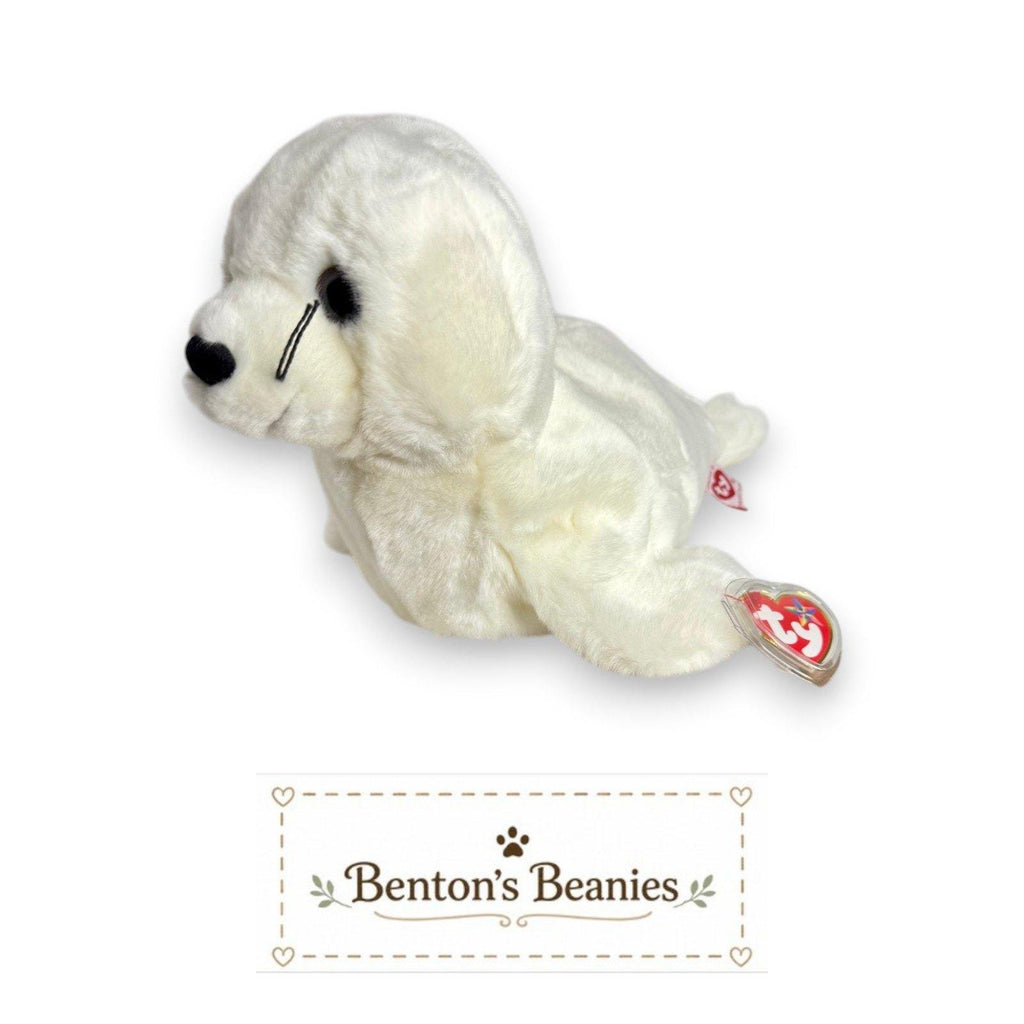 Seal the Seal TY Beanie Buddies | Mint Heart & Tush Tags