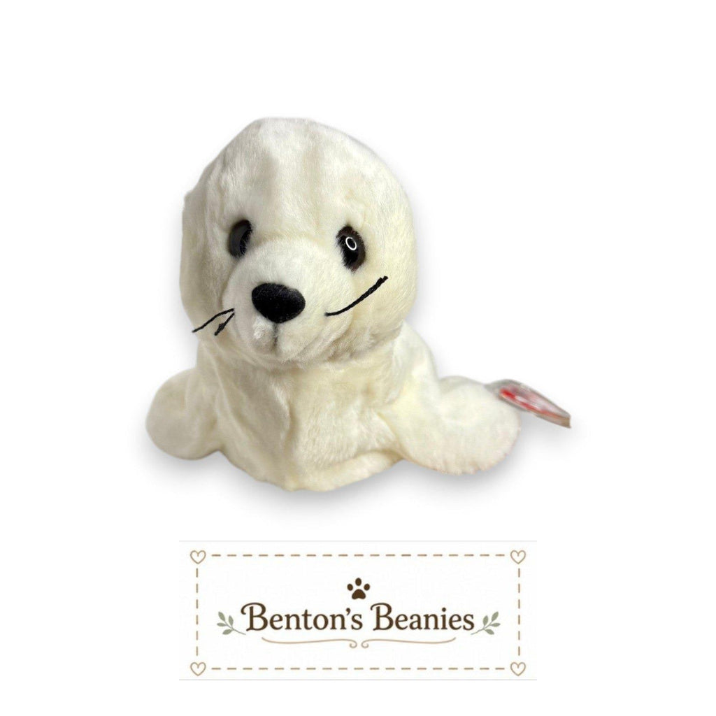 Seal the Seal TY Beanie Buddies | Mint Heart & Tush Tags