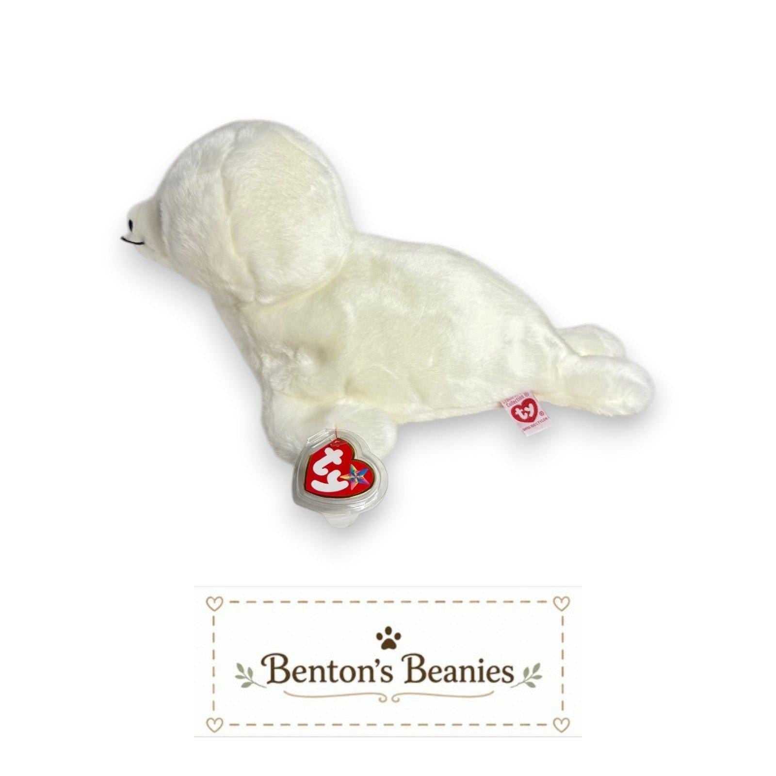 Seal the Seal TY Beanie Buddies | Mint Heart & Tush Tags