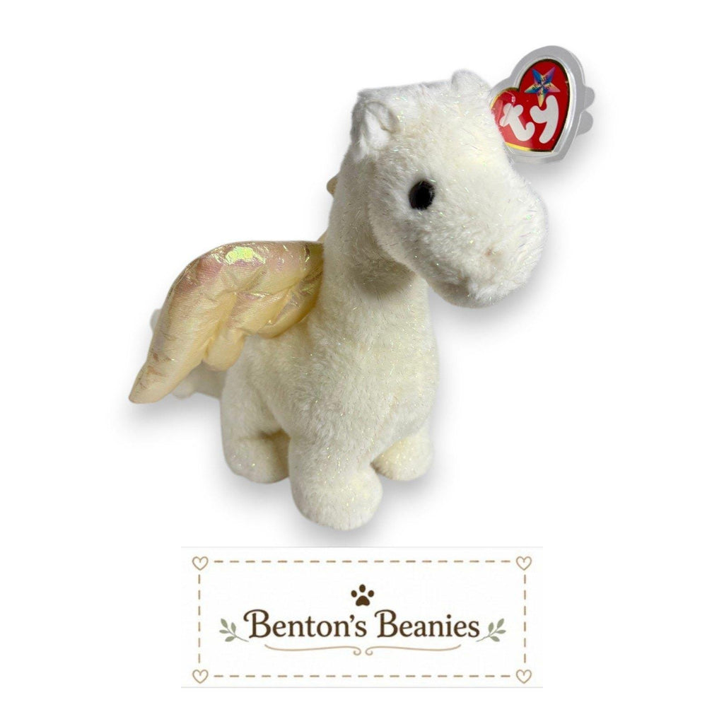 Magic the Dragon TY Beanie Buddies | Mint Heart & Tush Tags