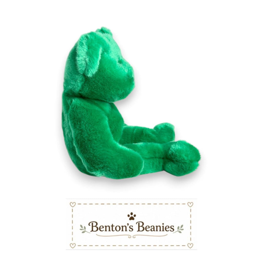 Erin the Bear TY Beanie Buddies | Mint Heart & Tush Tags