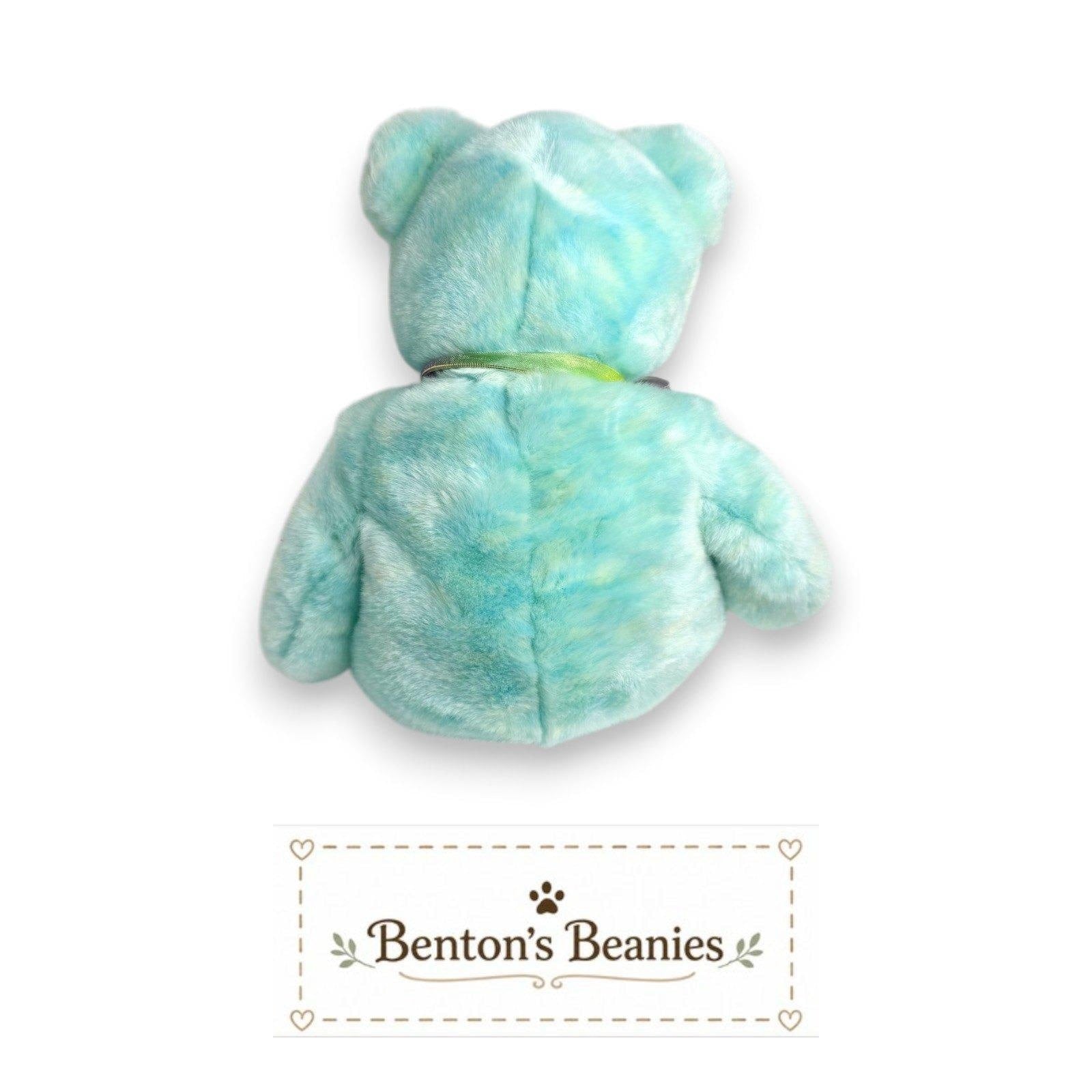 Ariel the Bear TY Beanie Buddies | Mint Heart & Tush Tags