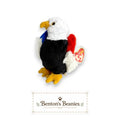Free the Eagle TY Beanie Baby | Mint Heart & Tush Tags
