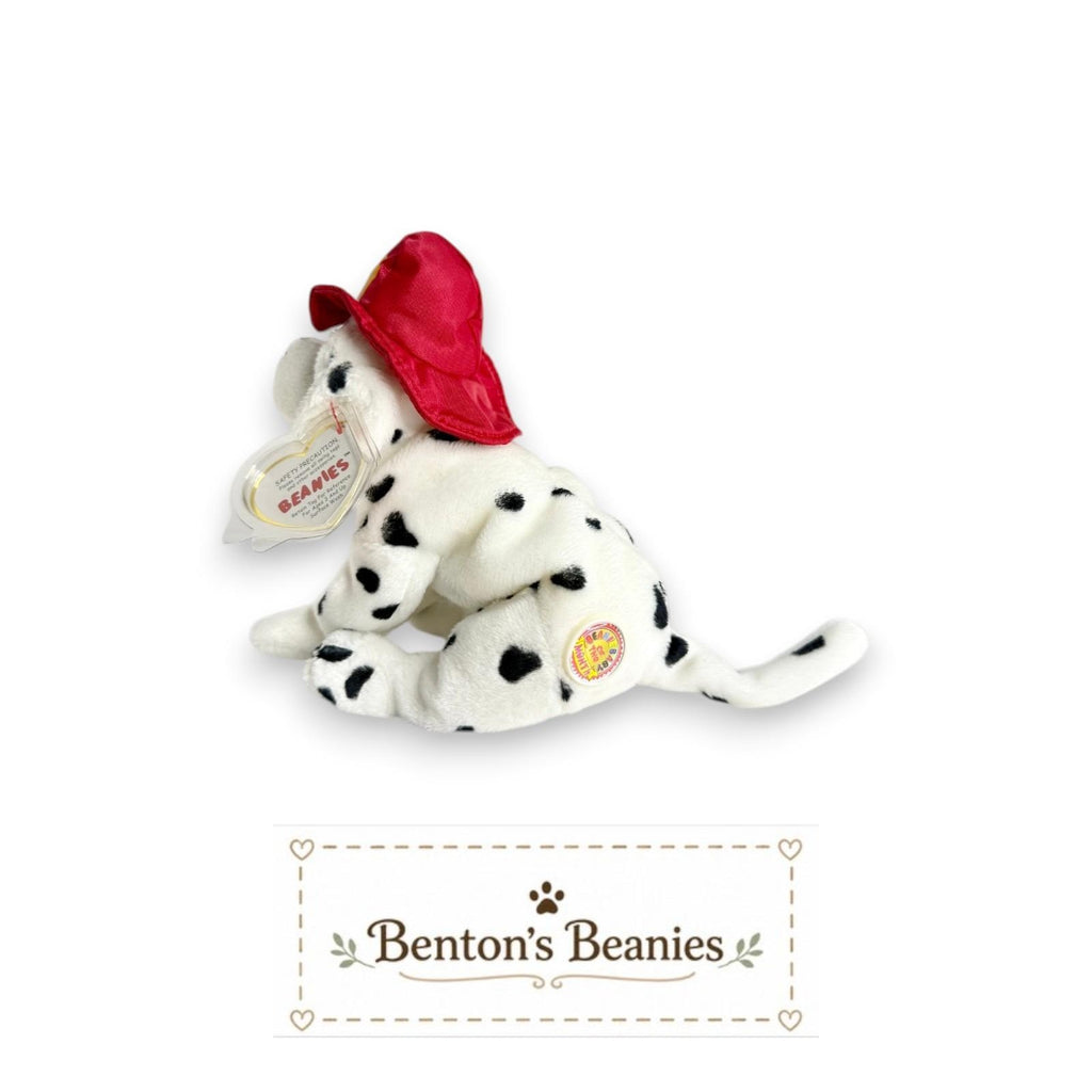 Fireplug the Dalmatian TY Beanie Baby | Mint Heart & Tush Tags