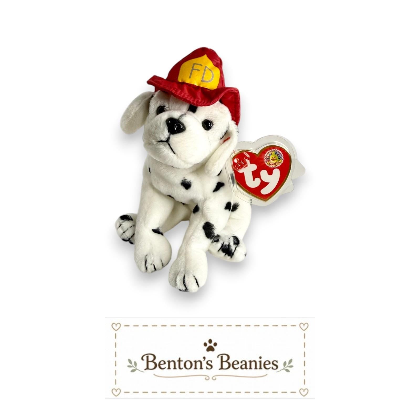 Fireplug the Dalmatian TY Beanie Baby | Mint Heart & Tush Tags