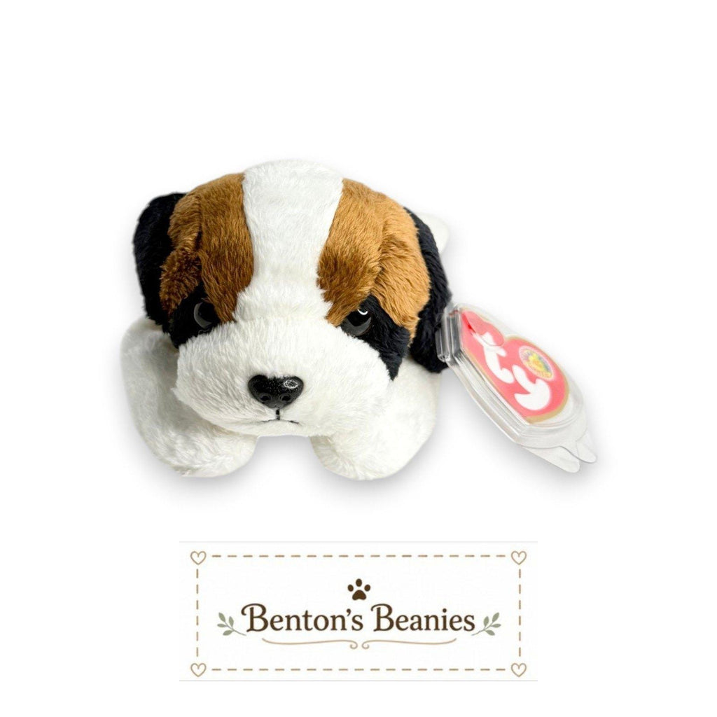 Alps the St. Bernard TY Beanie Babies | Mint Heart & Tush Tags