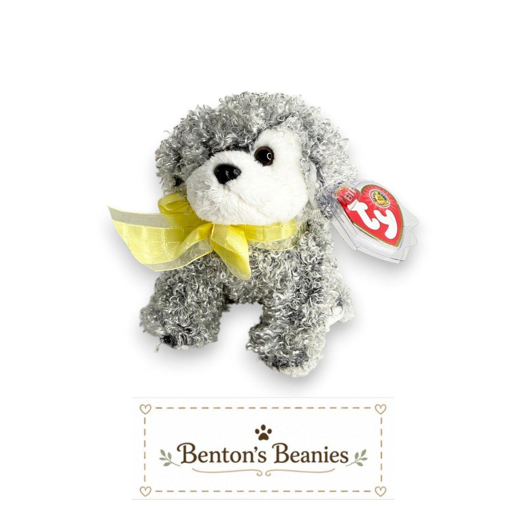 Ramble the Dog TY Beanie Baby | Mint Heart & Tush Tags
