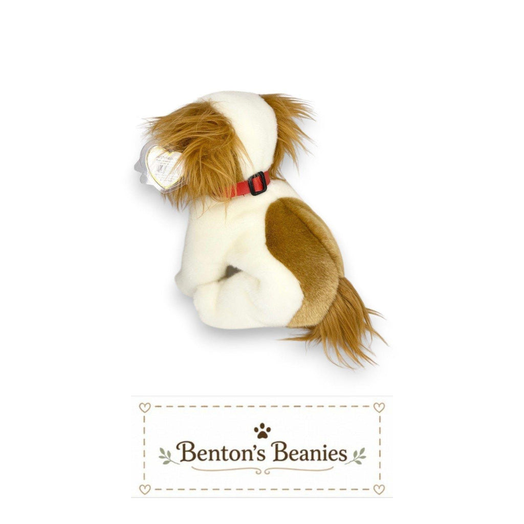 Regal the Dog TY Beanie Buddies | Mint Heart & Tush Tags