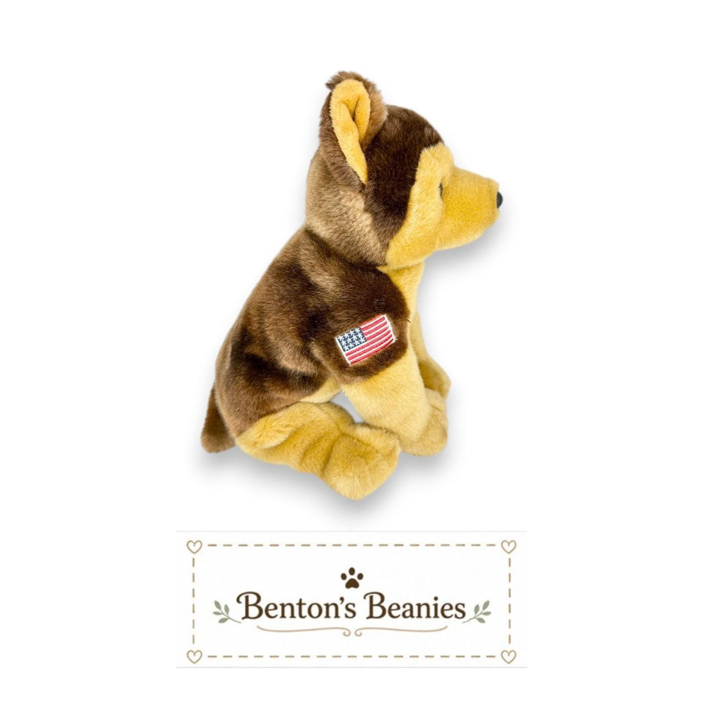 Courage the Dog TY Beanie Buddies | Mint Heart & Tush Tag