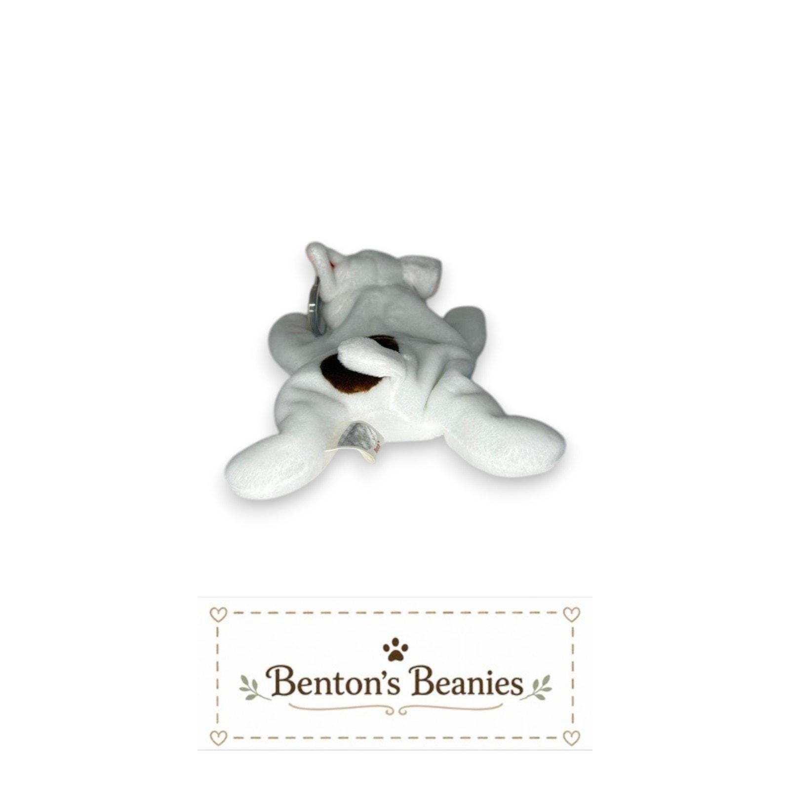 Butch the Dog TY Beanie Baby | Mint Heart & Tush Tag