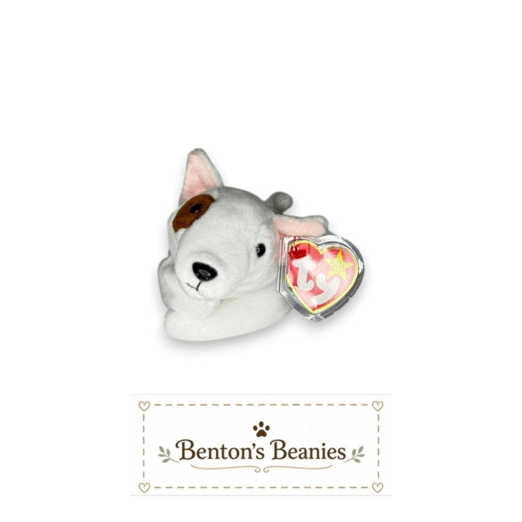 Butch the Dog TY Beanie Baby | Mint Heart & Tush Tag