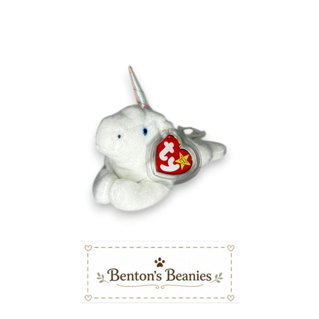 Mystic the Unicorn TY Beanie Baby | (Shiny/Yarn) Mint Tags