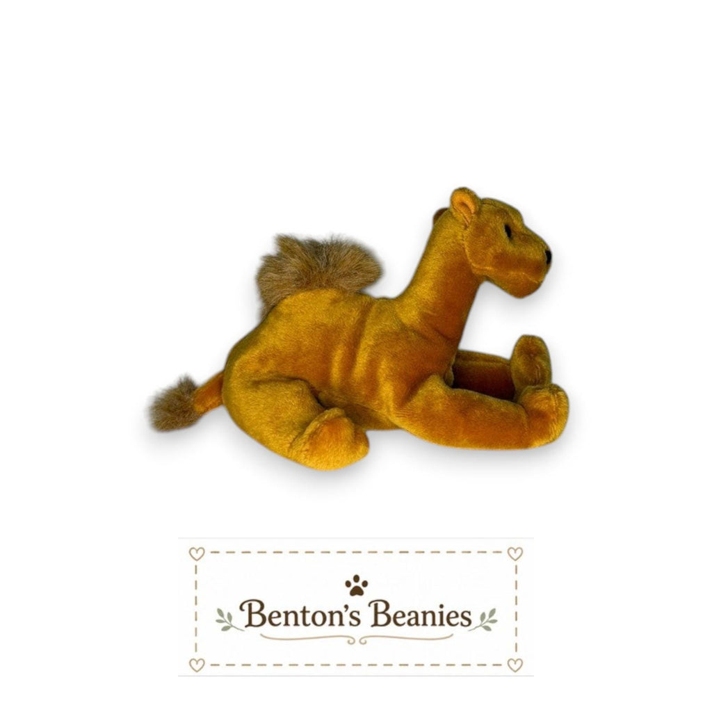 Niles the Camel TY Beanie Baby | Mint Heart & Tush Tag