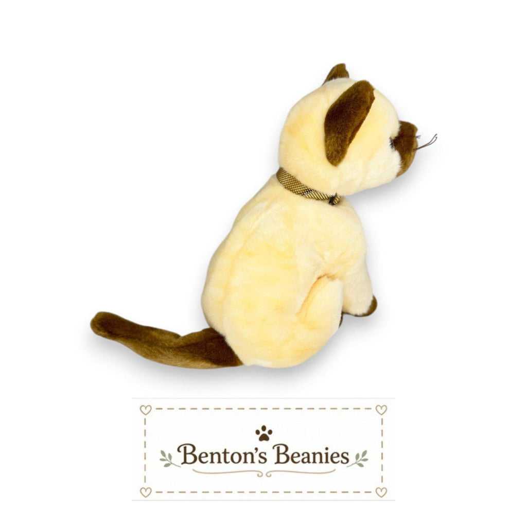Siam the Cat TY Beanie Buddies | Mint Heart & Tush Tags