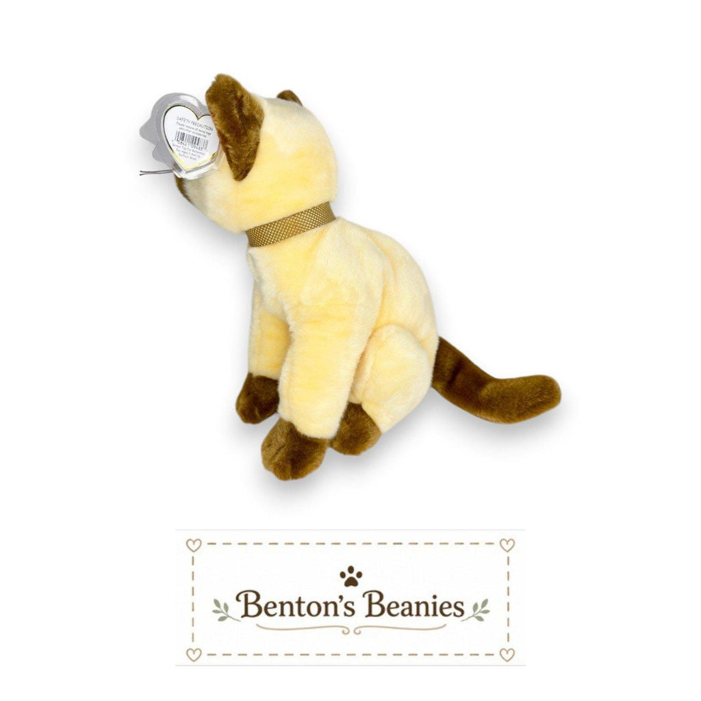 Siam the Cat TY Beanie Buddies | Mint Heart & Tush Tags