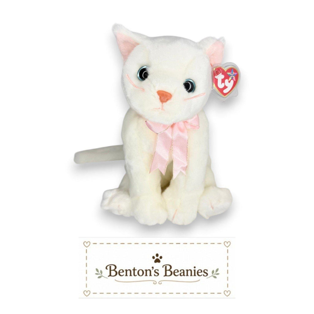 Siam the Cat TY Beanie Buddies | Mint Heart & Tush Tags