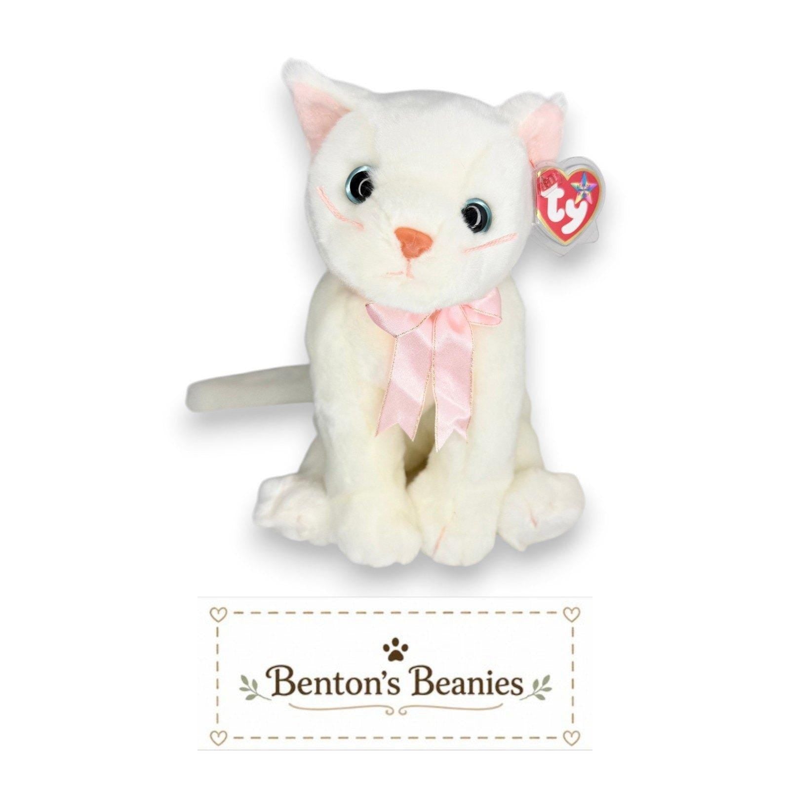 Siam the Cat TY Beanie Buddies | Mint Heart & Tush Tags