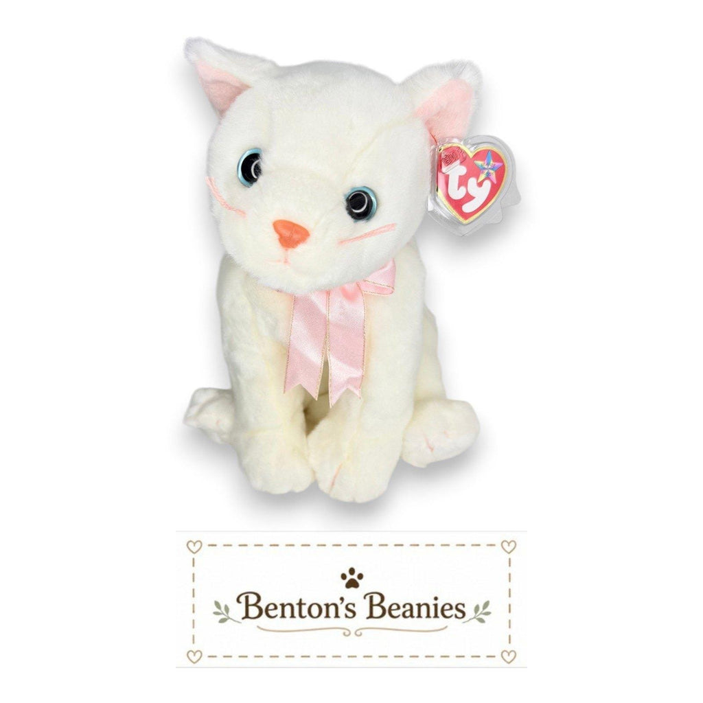 Siam the Cat TY Beanie Buddies | Mint Heart & Tush Tags