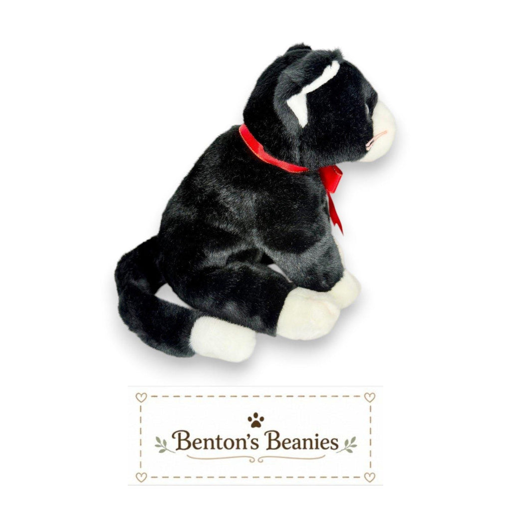 Zip the Cat TY Beanie Buddies | Mint Heart & Tush Tags