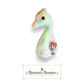 Neon the Seahorse TY Beanie Baby | Mint Heart & Tush Tag