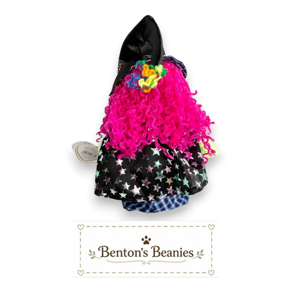Scary the Witch Ty Beanie Baby | Spellbound Storyteller | Mint Heart Tag