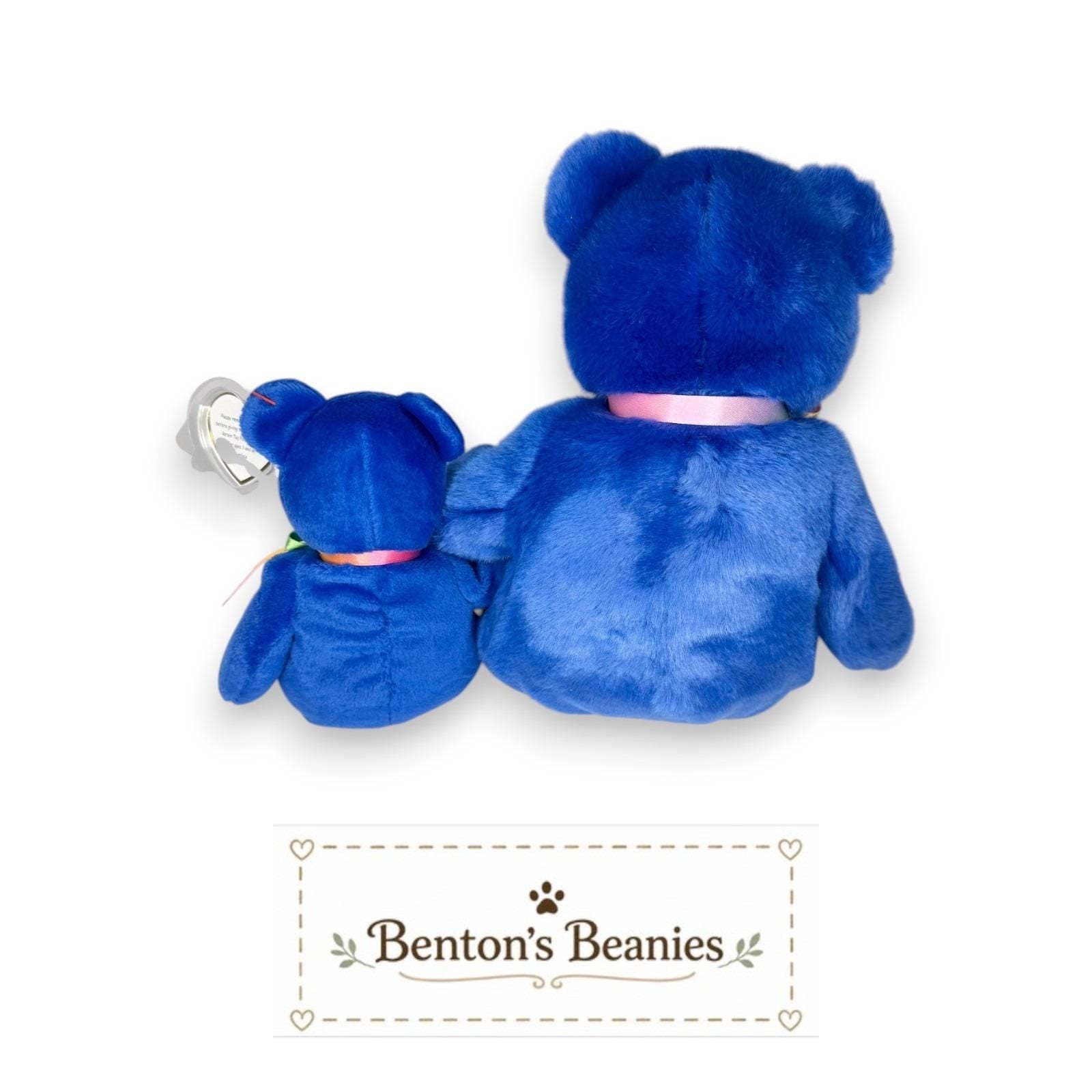 Clubby Ty Beanie Baby & Buddy Set | Founder's Favorite | Mint Heart Tags