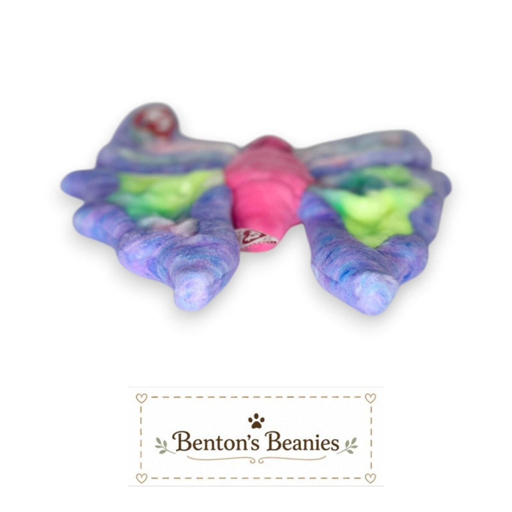 Flitter the Butterfly Ty Beanie Buddy | Garden Daydreamer | Mint Heart Tag