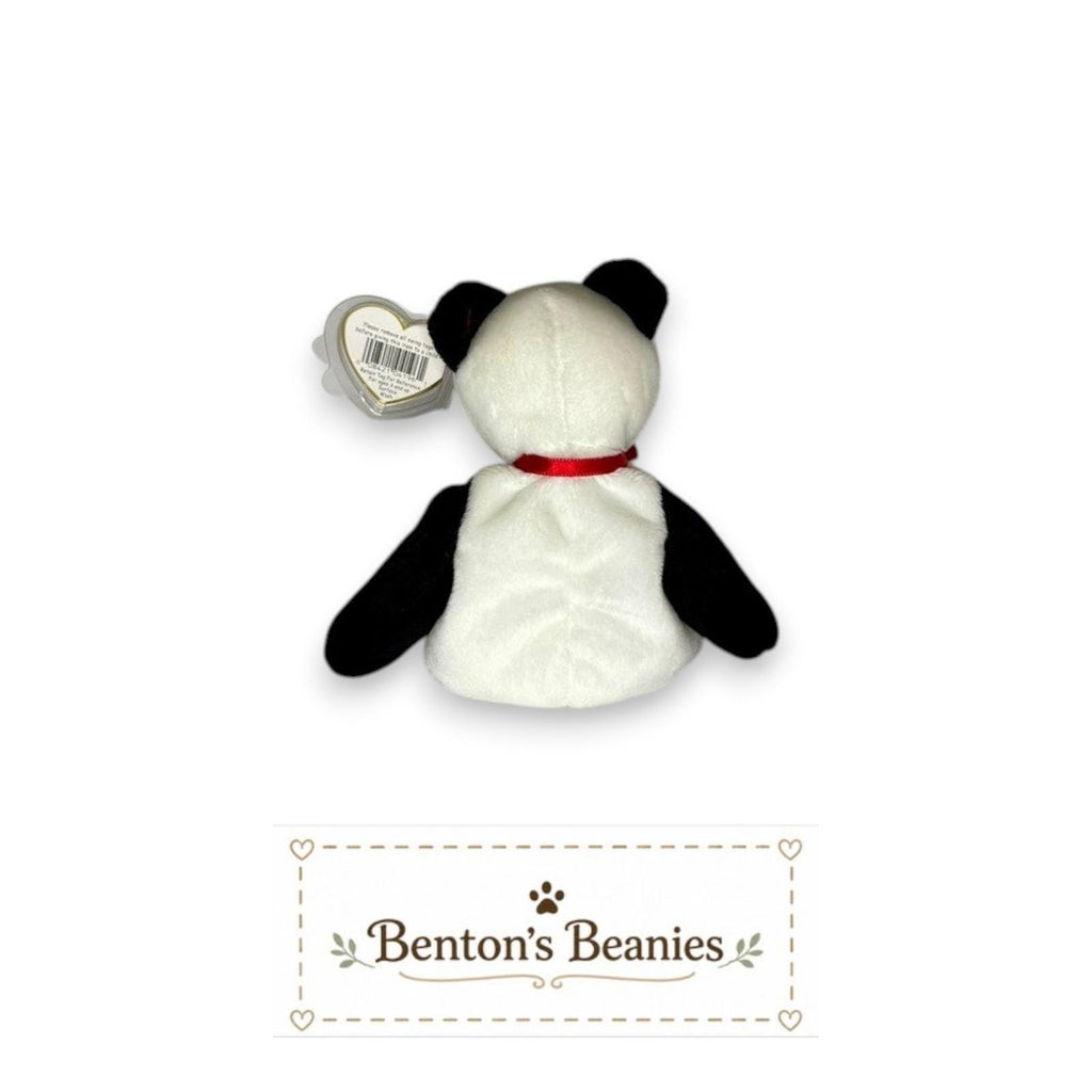 Fortune the Bear TY Beanie Baby | Mint Heart & Tush Tag