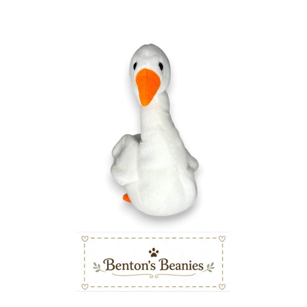 Gracie the Swan TY Beanie Baby | Mint Heart & Tush Tag