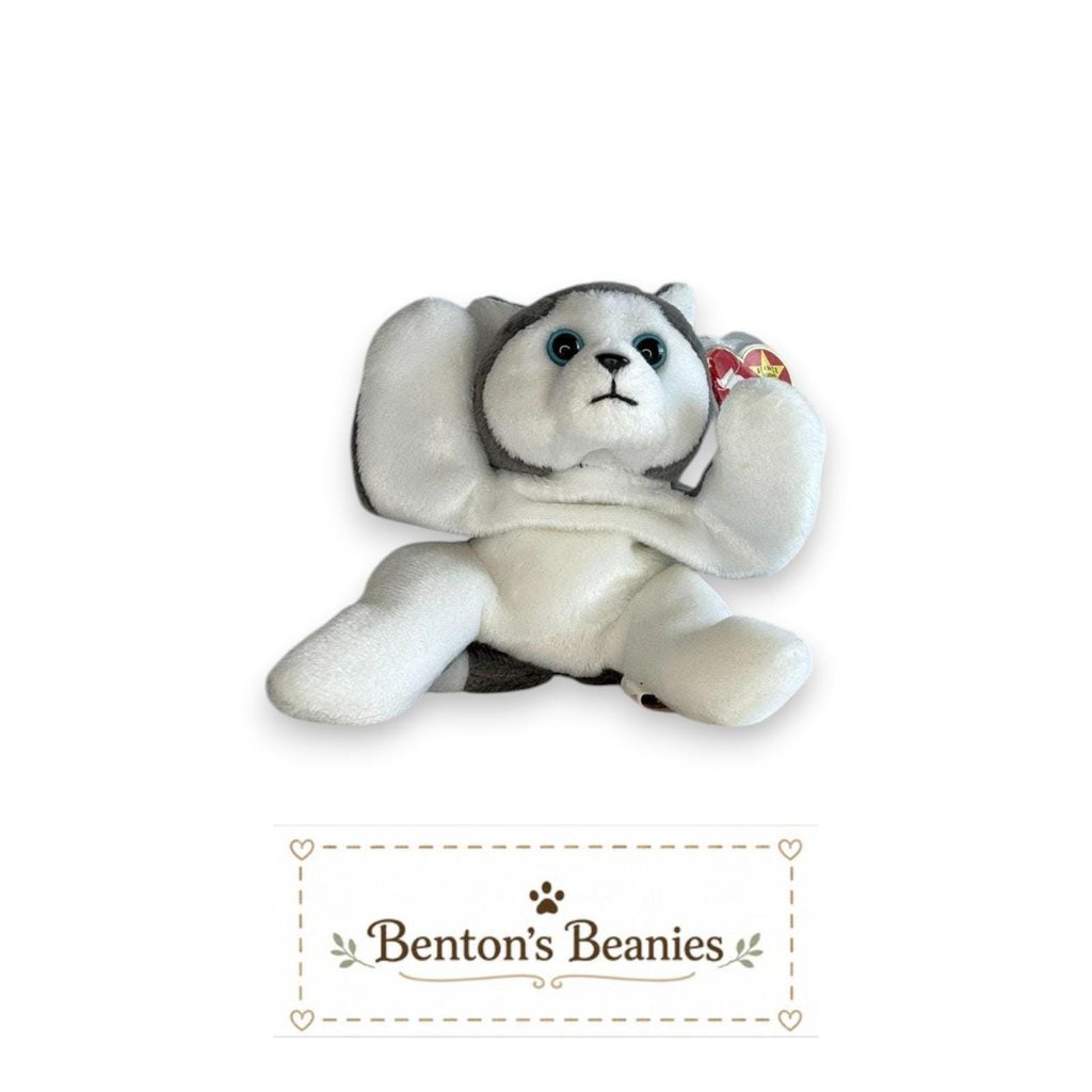 Nanook the Dog TY Beanie Baby | Mint Heart & Tush Tag