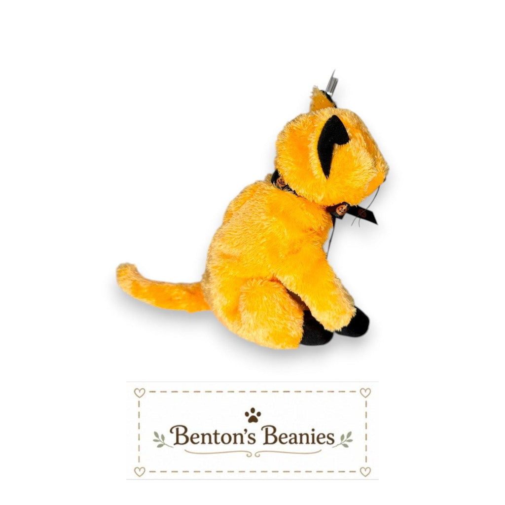 Scared-e the Cat TY Beanie Baby | Mint Heart Tag