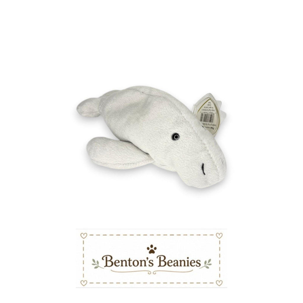 Manny the Manatee TY Beanie Baby | Mint Heart & Tush Tag