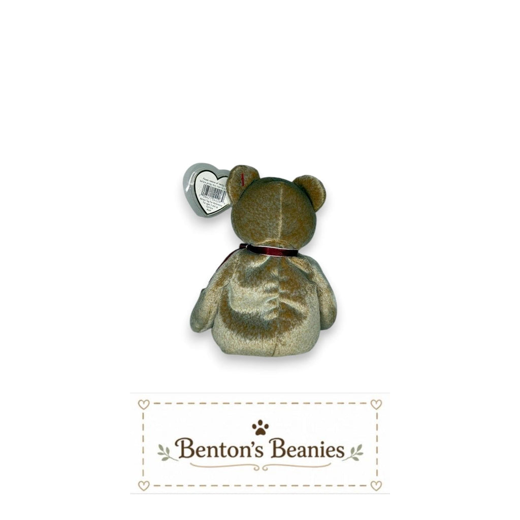 1999 Signature Bear TY Beanie Baby | Mint Heart/Tush Tag