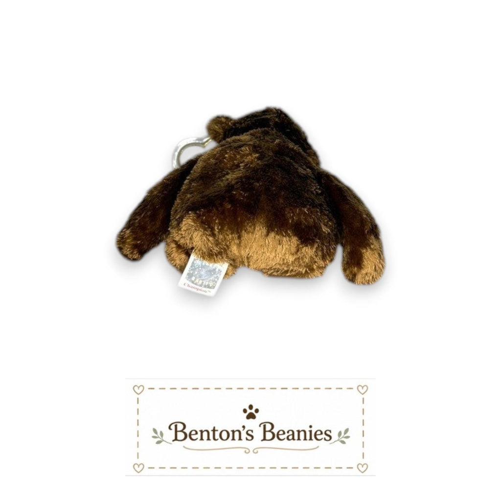 Champion the England Bear TY Beanie Baby | Mint Heart & Tush Tag