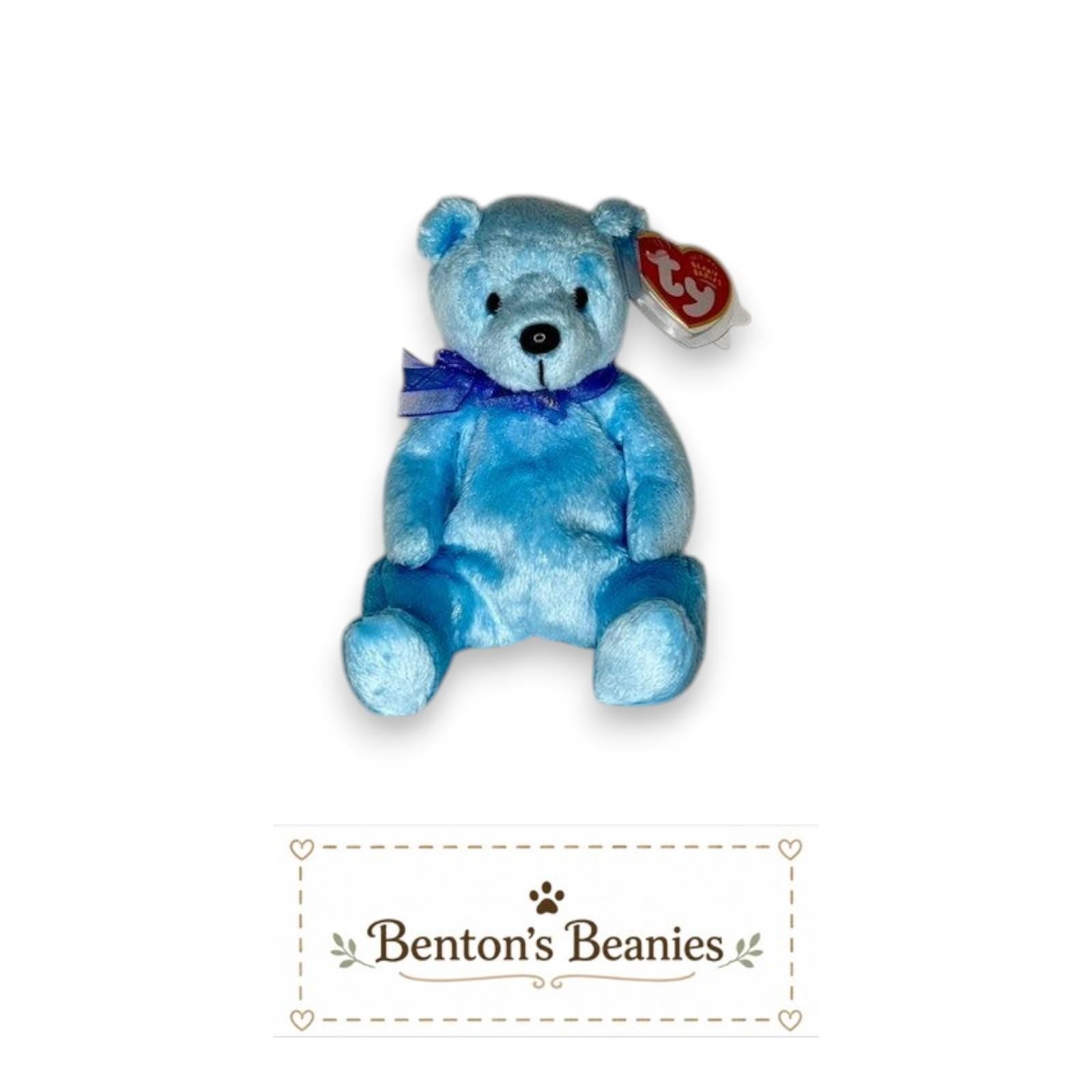 Lani the Bear TY Beanie Baby | Mint Heart & Tush Tag