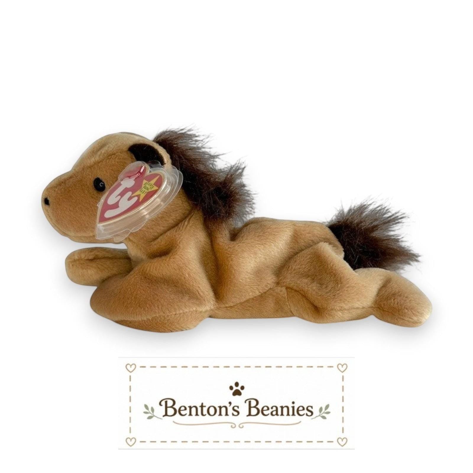 Derby the Horse TY Beanie Babies | Mint Heart & Tush Tag