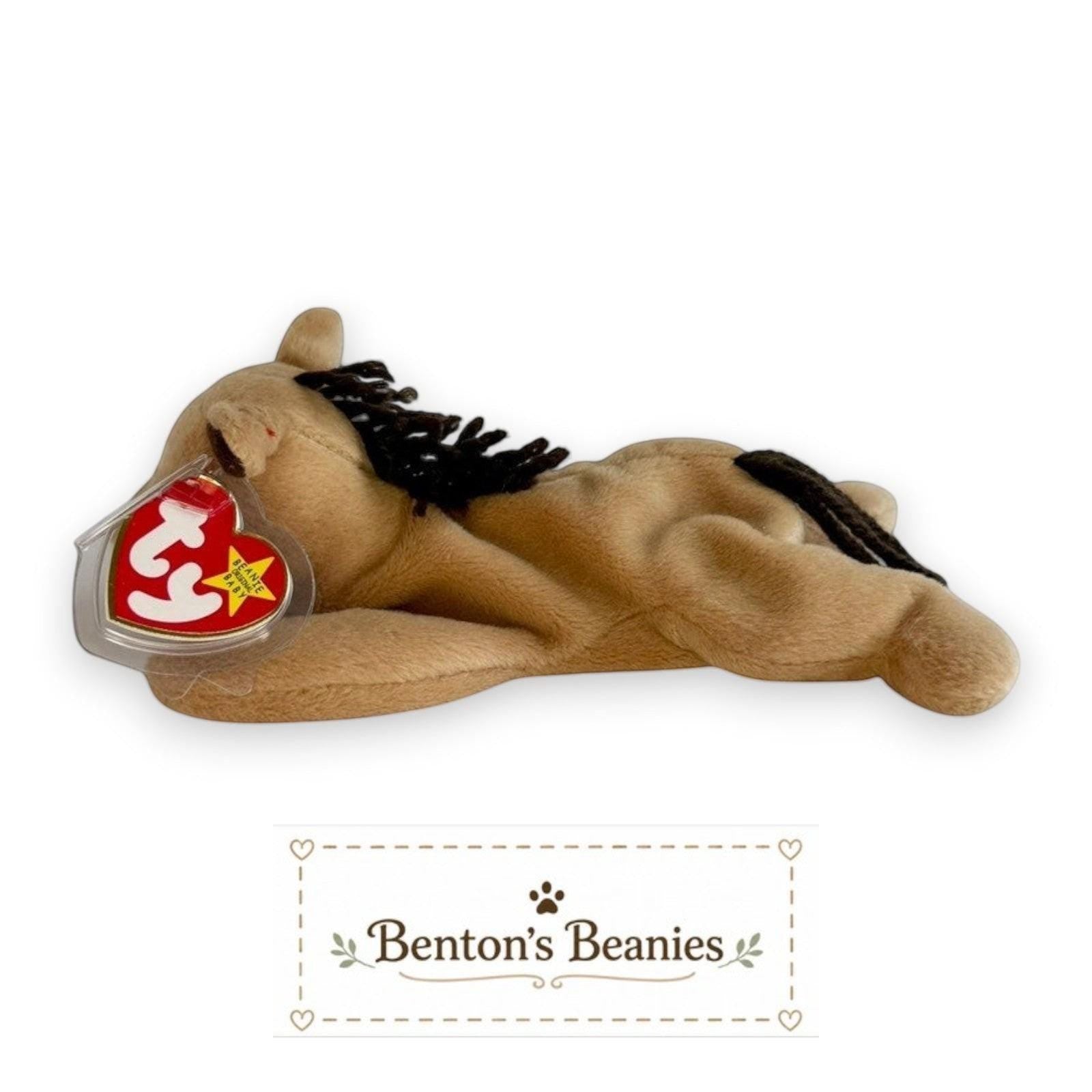 Derby the Horse TY Beanie Babies | Mint Heart & Tush Tag