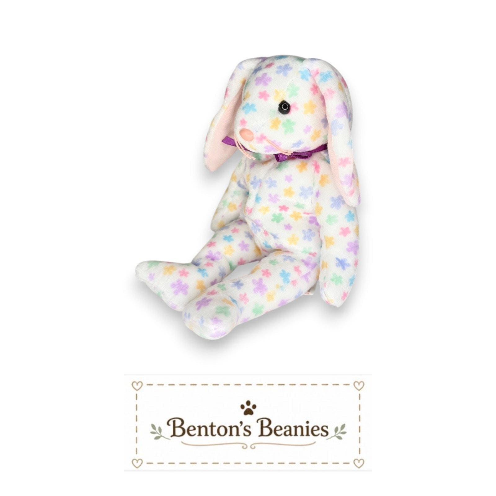 Springfield the Bunny TY Beanie Baby | Mint Heart/Tush Tag