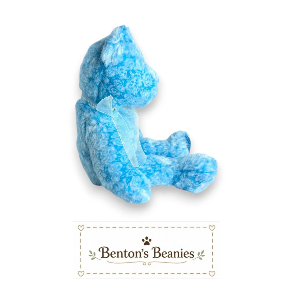 Classy the Bear Ty Beanie Buddy | Elegant Keepsake | Mint Heart Tag