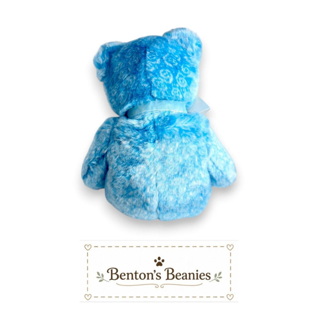Classy the Bear Ty Beanie Buddy | Elegant Keepsake | Mint Heart Tag